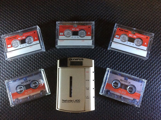 Olympus Pearlcorder L400 Microcassette Recorder | Reverb
