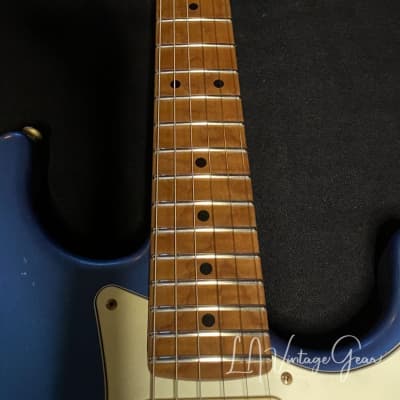 Xotic S-Style Electric Guitar XSC-2 in Lake Placid Blue over a 3T 'Burst #1915 image 12
