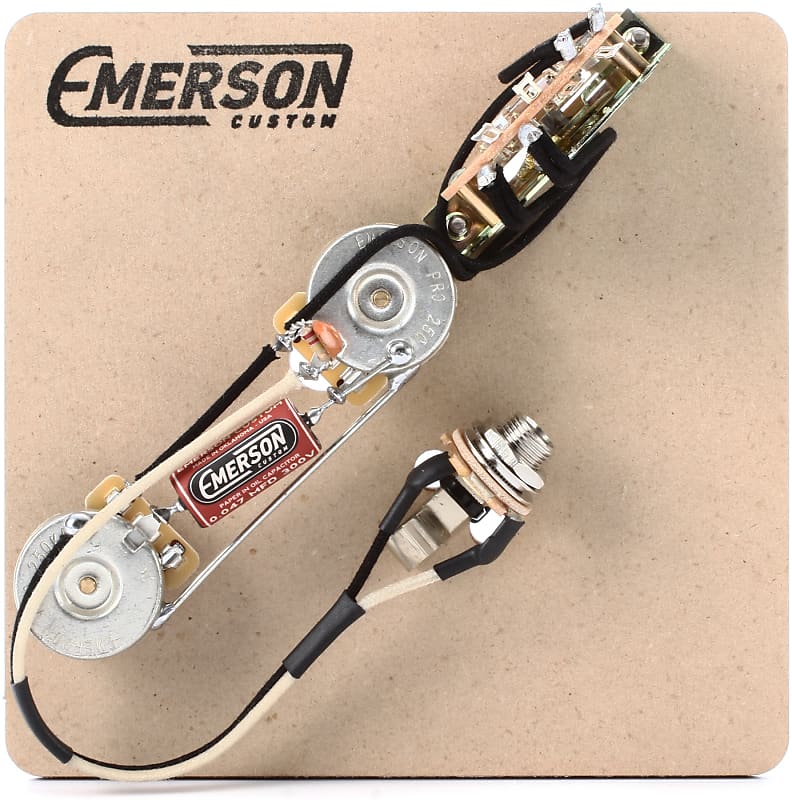 Emerson Custom 3 Way Prewired Kit For Fender Telecasters Reverb 2008