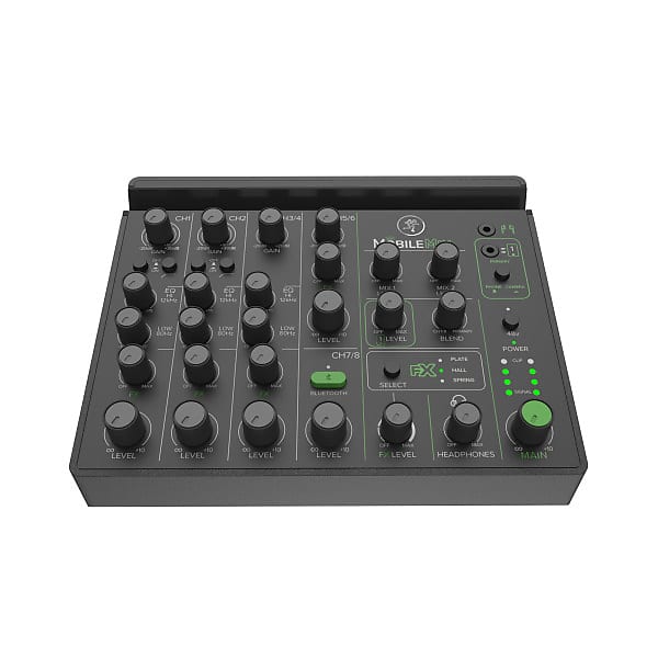 mackie mobilemix 8 channel usb powered mixer