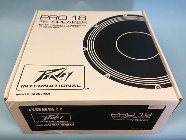 Peavey 00497090 Pro 18" Replacement Subwoofer Speaker - 8 Ohm image 1