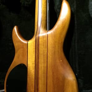 Peavey Unity series 4 String Neck Thru Bass Guitar Purple Heart & Koa image 16