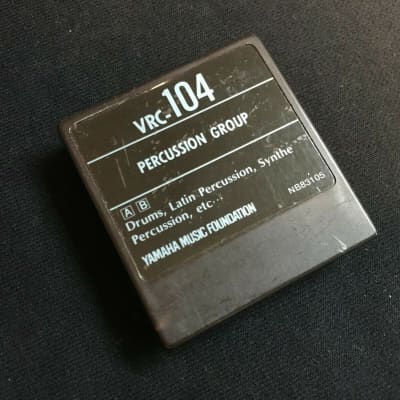 Yamaha DX7 Voice Data Rom Cartridge VCR-104 Percussion Group