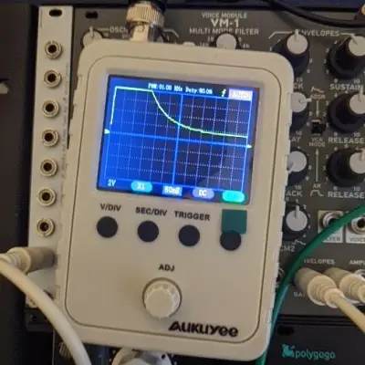 Cwejman VM-1 Voice Module with custom 4hp output expander. image 10