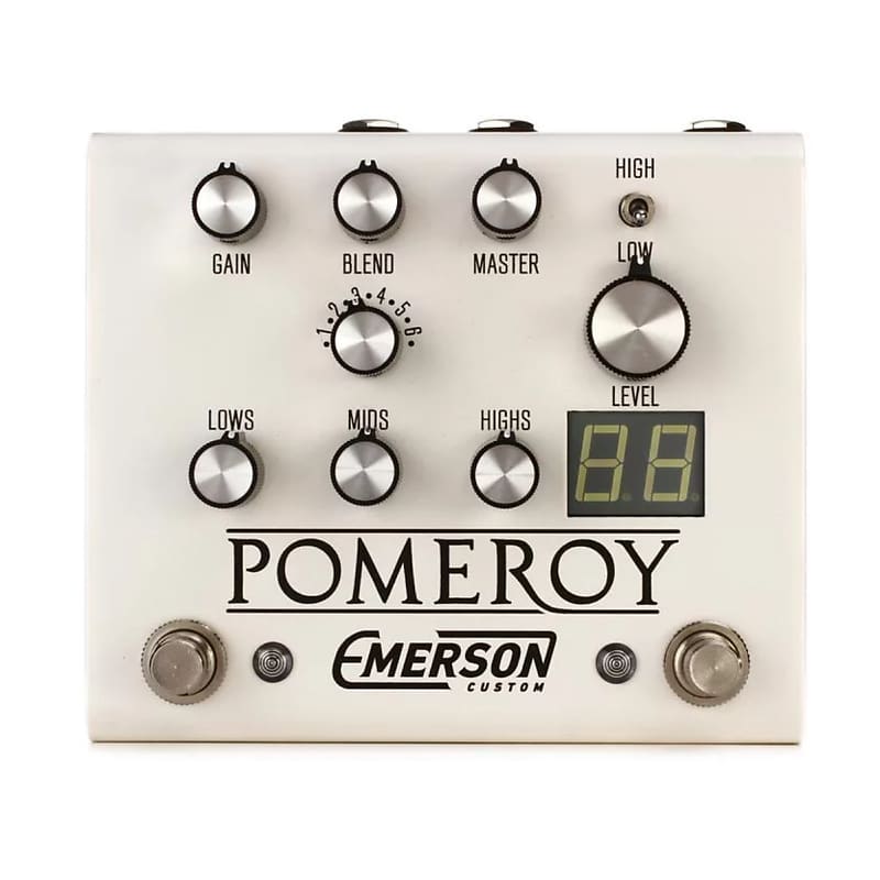 Emerson Custom Pomeroy Pedal White image 1