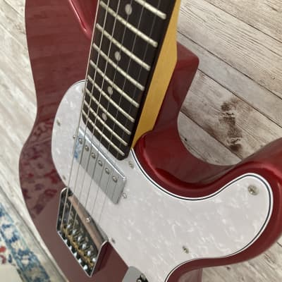 Used G&L Tribute Series ASAT Classic Bluesboy with Rosewood Fretboard 2010 Candy Apple Red image 6