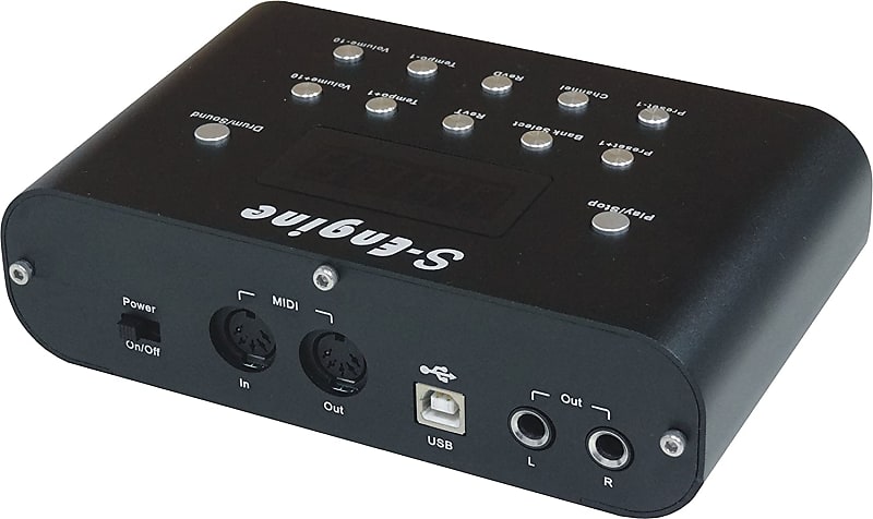 Midiplus S-Engine USB MIDI Sound Module 2018 Black | Reverb