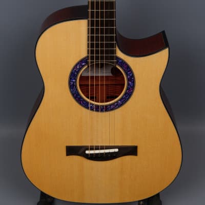 2022 Jason Kostal MDW Modified Dread Figured Mahogany / German Acoustic Guitar for sale