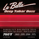 La Bella  760T Deep Talkin' Bass White Nylon Tape