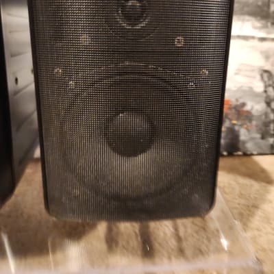 Bogen Bogen FG20S 2 way indoor /outdoor speakers 90s - Black plastic image 2