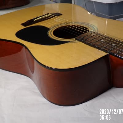ASC S101-Acoustic Guitar/Gloss Natural (+ Bonus Extras) image 18