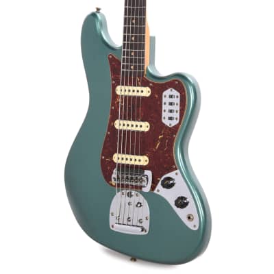 Fender Custom Shop Bass VI Journeyman Relic Aged Sherwood Green Metallic (Serial #CZ574515) image 2