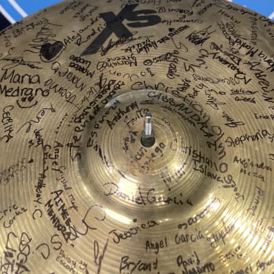 Sabian Carmine Appice's 20" Xs Rock Ride, Signed by School of Rock, Autographed (#19) image 8