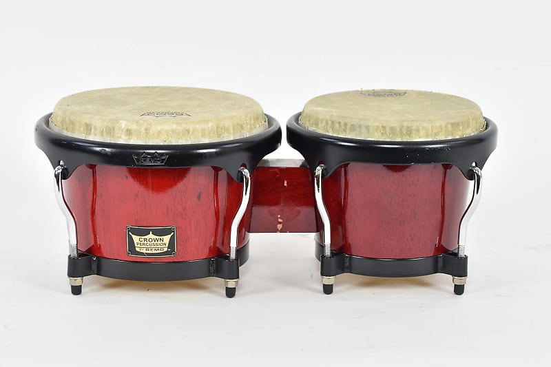 Remo Bongo Crown Percussion Red Occasion