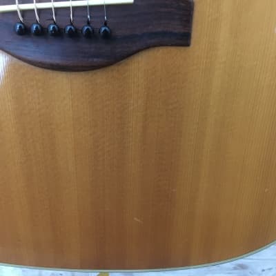 Used Yamaha FG-180 Red Label Acoustic Guitar image 8