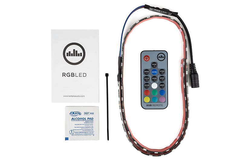 Temple Audio RGB18 LED Light Strip Fits Solo 18 Pedalboard Reverb