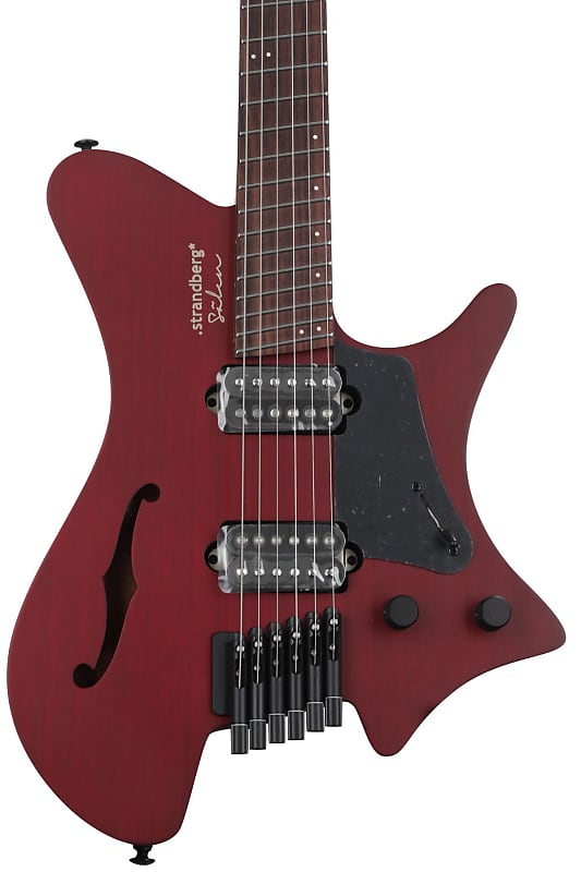 Strandberg Salen Jazz NX Semi hollowbody Electric Guitar Burgundy SalenJazzNXBgd2