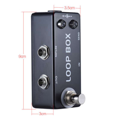 Mosky Audio Loop Box ABXY Switch Guitar Effect Pedal Switcher Channel Selection image 5