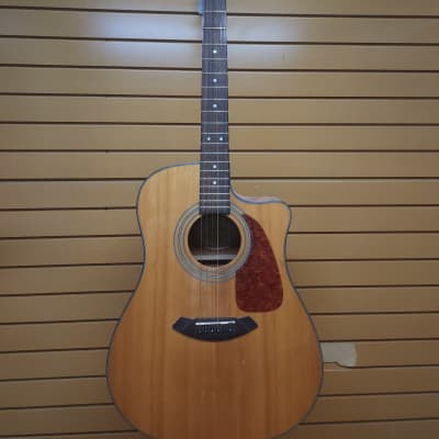 Fender CD140SCE Dread Acoustic Electric Walnut Neck All Mahogany (0122