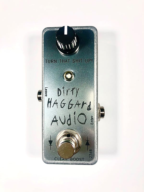 Dirty Haggard Audio Clean Boost 2025 - Silver | Reverb