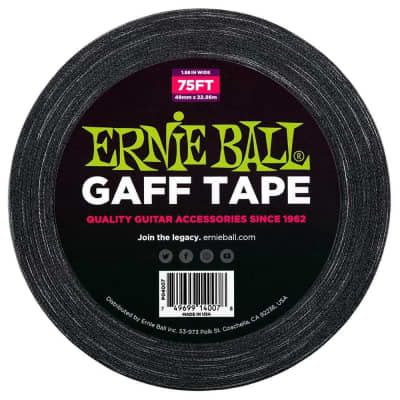 Ernie Ball Gaff Tape 75' Roll P04007 image 1