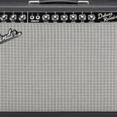 Fender Vintage Reissue '65 Deluxe Reverb 1x12" Tube Combo Guitar Amplifier (Used/Mint) image 1