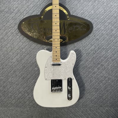 Harley Benton TE-30 BE White SkunkWerx In USA FretWerx Fret Polish and Setup image 8