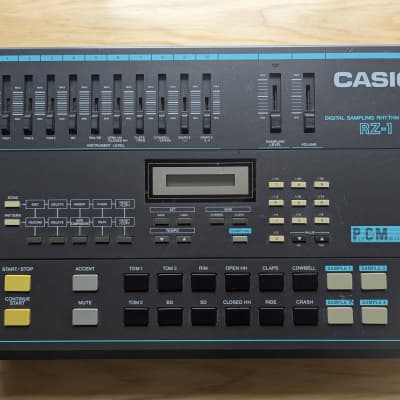 Casio RZ-1 drum machine sampler