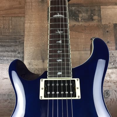 PRS SE Standard 24-08 Left-Handed Electric Guitar Translucent Blue, Gig Bag, 348 image 4