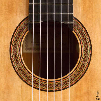 Immagine Hernandez Y Aguado Blanca 1960 Flamenco Guitar Spruce/Cypress - 7