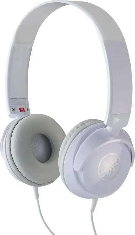 Yamaha HPH-50 Compact Closed-Back Headphones, White  			