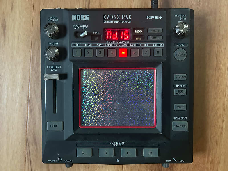 Korg KP3+ Kaoss Pad 3 + Dynamic Effects Unit/Sampler