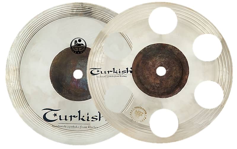 Turkish Cymbals 7" Jarrod Cagwin Tüy Mini Hi-Hat image 1