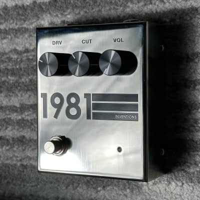 1981 Inventions DRV Overdrive Nickel Plated Edition | Reverb