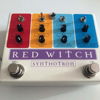 Reverb.com listing, price, conditions, and images for red-witch-synthotron