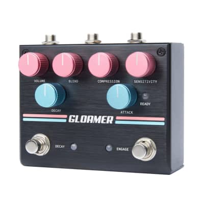 Pigtronix Gloamer Polyphonic Amplitude Synthesizer Pedal with Volume, Compression, Blend, Attack, Decay, and Sensitivity Knobs image 4