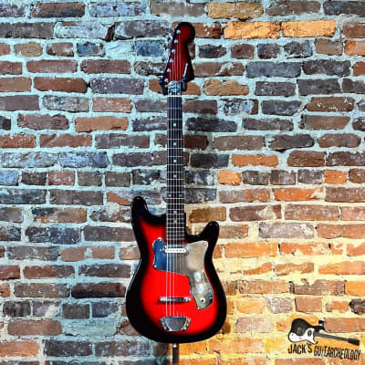 Canora / Guyatone Canadian Market Electric Guitar (1960s - Redburst) image 2