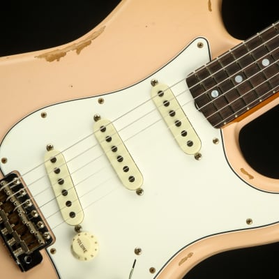 Fender Custom Shop LTD 1964 Stratocaster Relic - Super Faded Aged Shell Pink image 13