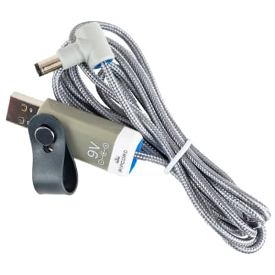 Ripcord USB to 9V Alesis DM6 USB Digital Drums-compatible power cable by myVolts