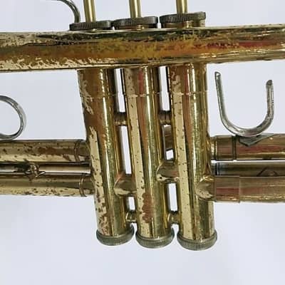 Bach TR300 Trumpet, USA, w/ Case & Mouthpiece, acceptable condition image 3