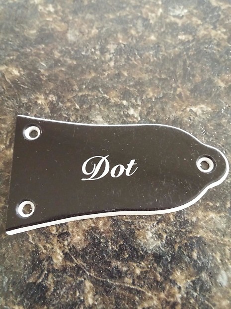 Epiphone dot truss rod cover top