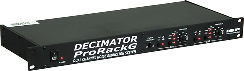 isp technologies decimator prorack g 中古 ISP Technologies Decimator Pro Rack G Noise Reduction | Reverb