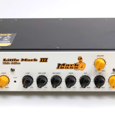 MARK BASS( Little Mark Ⅲ White Edition ) Markbass Turns White with Limited Edition Models