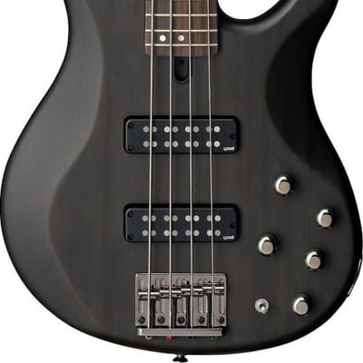 Yamaha TRBX504 4-String Bass Guitar, Translucent Black image 1
