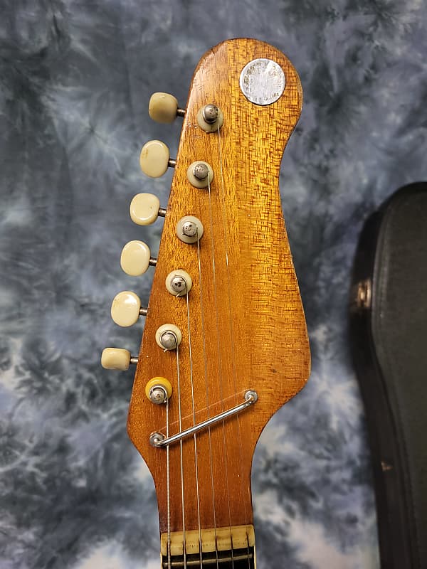 Decca DMI 501 / Grace 2 /Teisco製 Decca DMI-501 1960s Sunburst Semi Hollow Short Scale Teisco