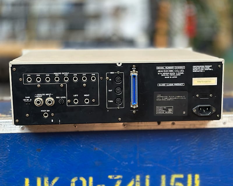 DTM・DAW MAGNETICA AKAI CD-ROM by Wizoo AKAI CD3000i CD-ROM Sample Player w/ 2 x EXM3008 RAM Cards