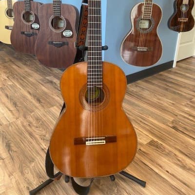 Vintage (1966-73) Crown Professional Classical Acoustic Guitar-Used image 1