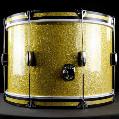 C&C Drum Co Player Date I Big Beat Shell Pack - Yellow Glass Glitter image 9