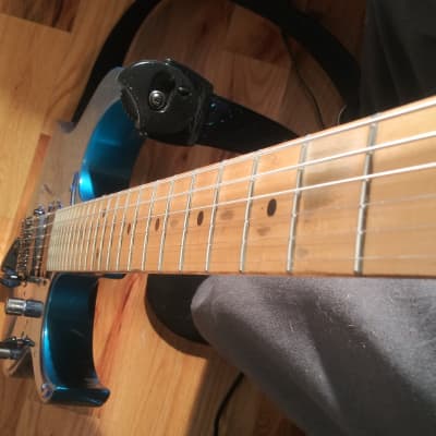 Ibanez RG550M 1991 - Blue with Blue Mirror Pick Guard image 10