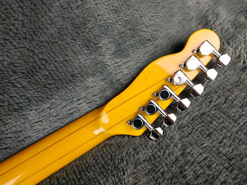 Playtech TL700 Deluxe Telecaster Neck Thru Cherry Burst | Reverb